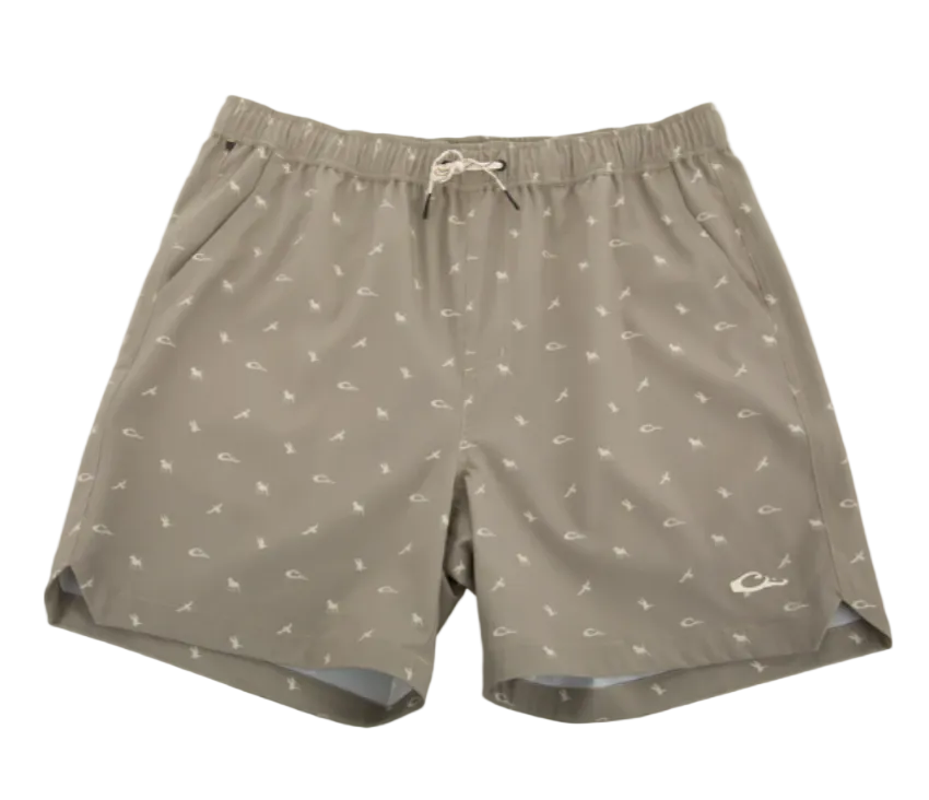 Drake Men's Lake Shore Dock Shorts Vintage Khaki