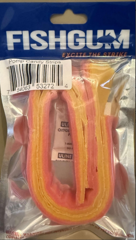 FISHGUM Pomp Candy Strips