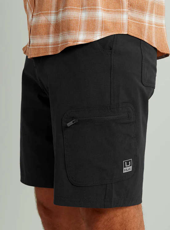 HUK Men's Next Level 10.5" Short Black