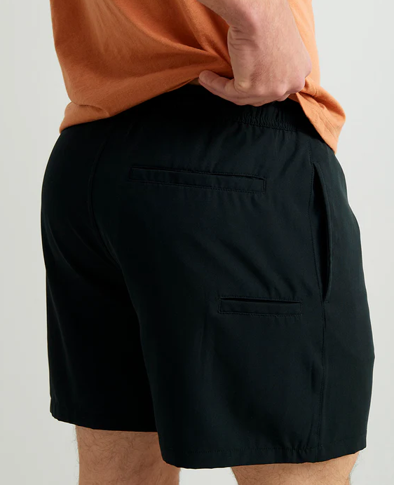 HUK Men's Pursuit Volley Swim Short Black