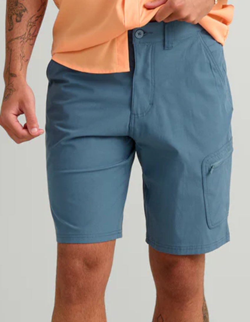 HUK Men'sNext Level 10.5" Short Stormy Blue