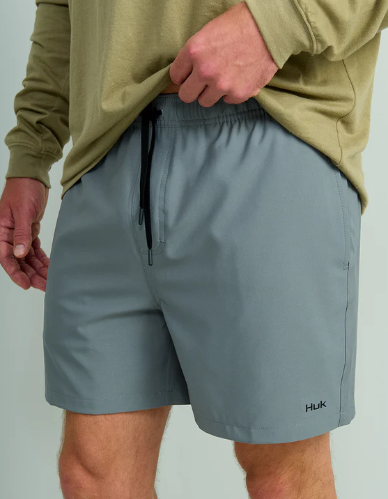 HUK Men's Pursuit Volley Swim Short Night Owl
