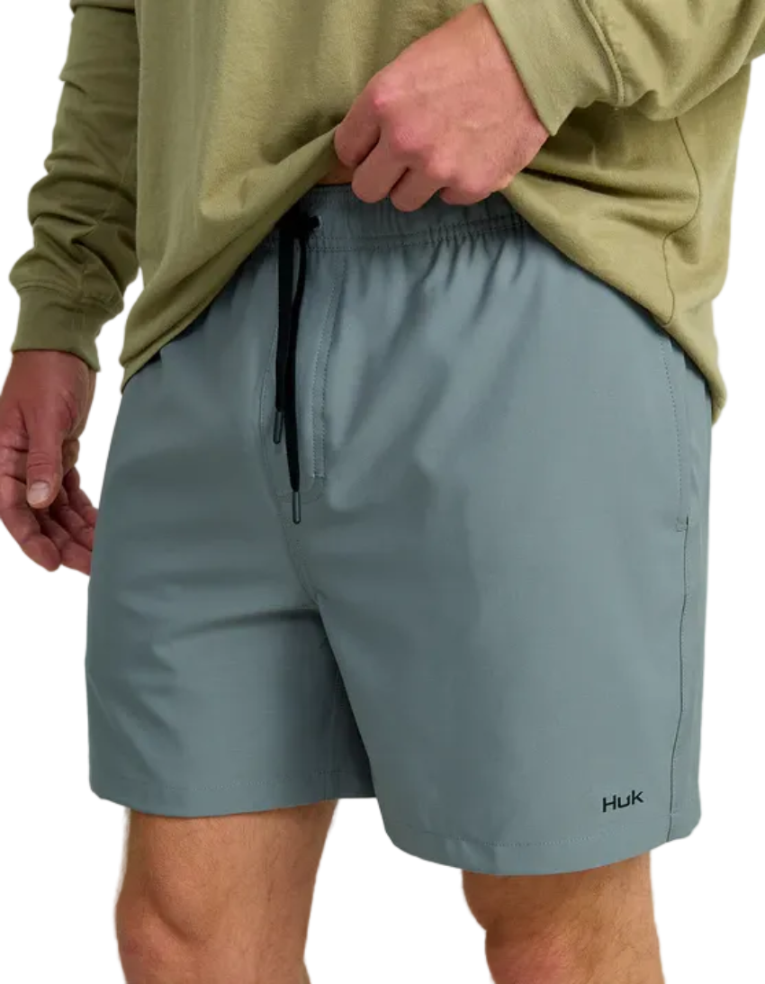 HUK Men's Pursuit Volley Swim Short Night Owl