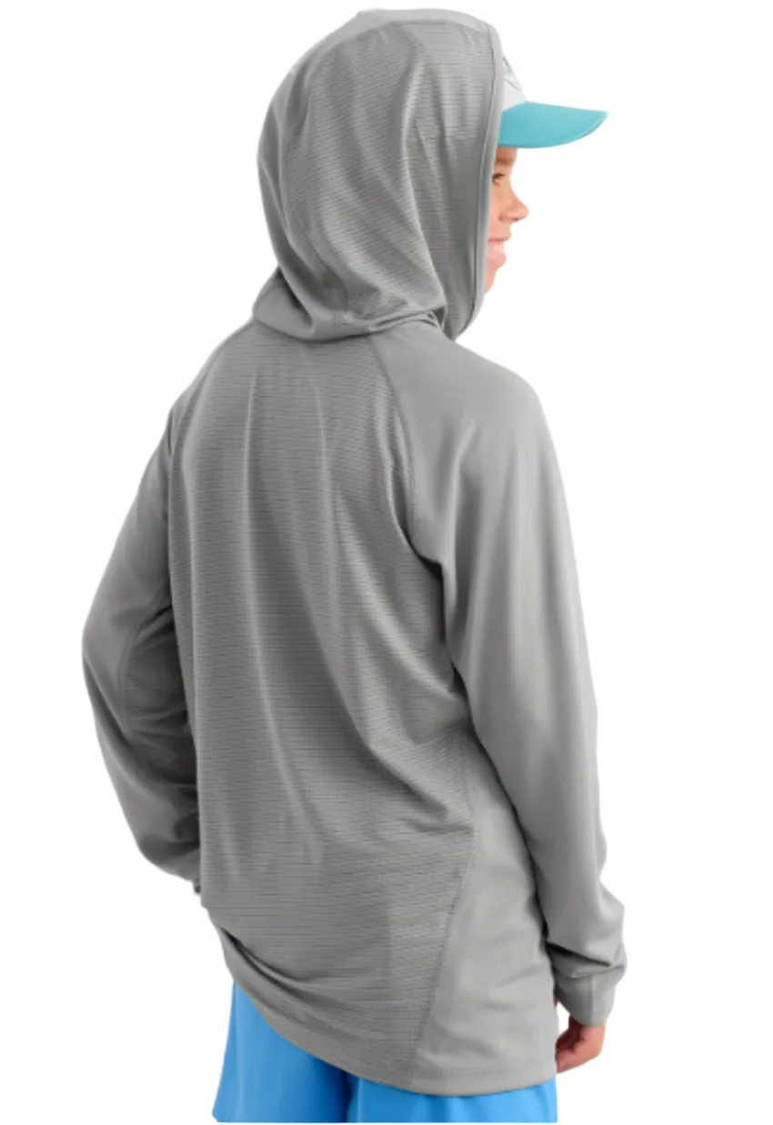 Huk Kid's Icon LS Hoodie Sharkskin