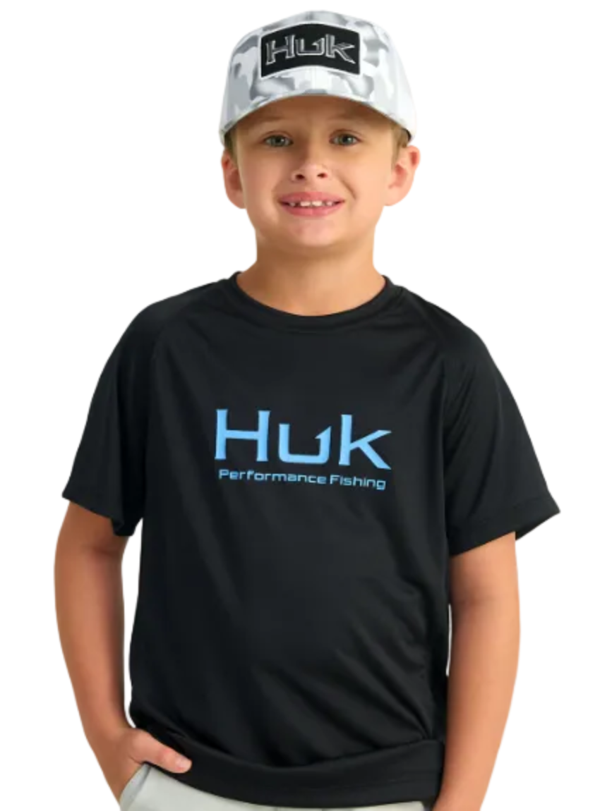 Huk Kid's Pursuit SS Shirt Black
