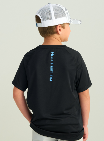 Huk Kid's Pursuit SS Shirt Black