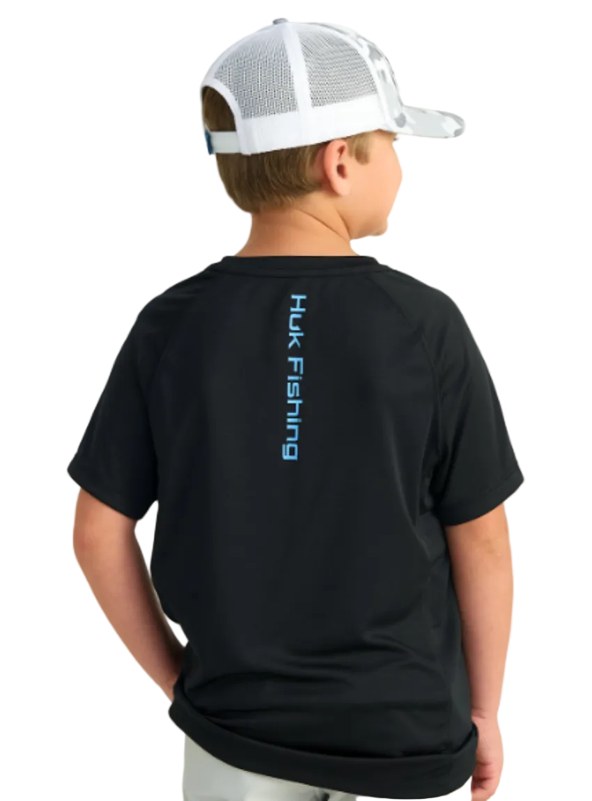 Huk Kid's Pursuit SS Shirt Black