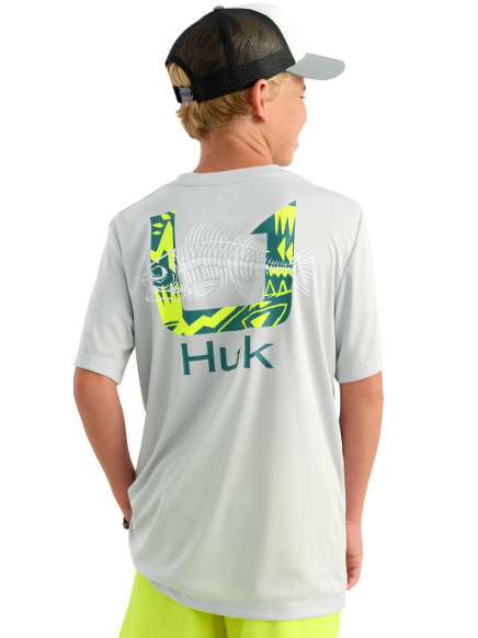 Huk Kid's Pursuit Vibes SS Crew Seagull