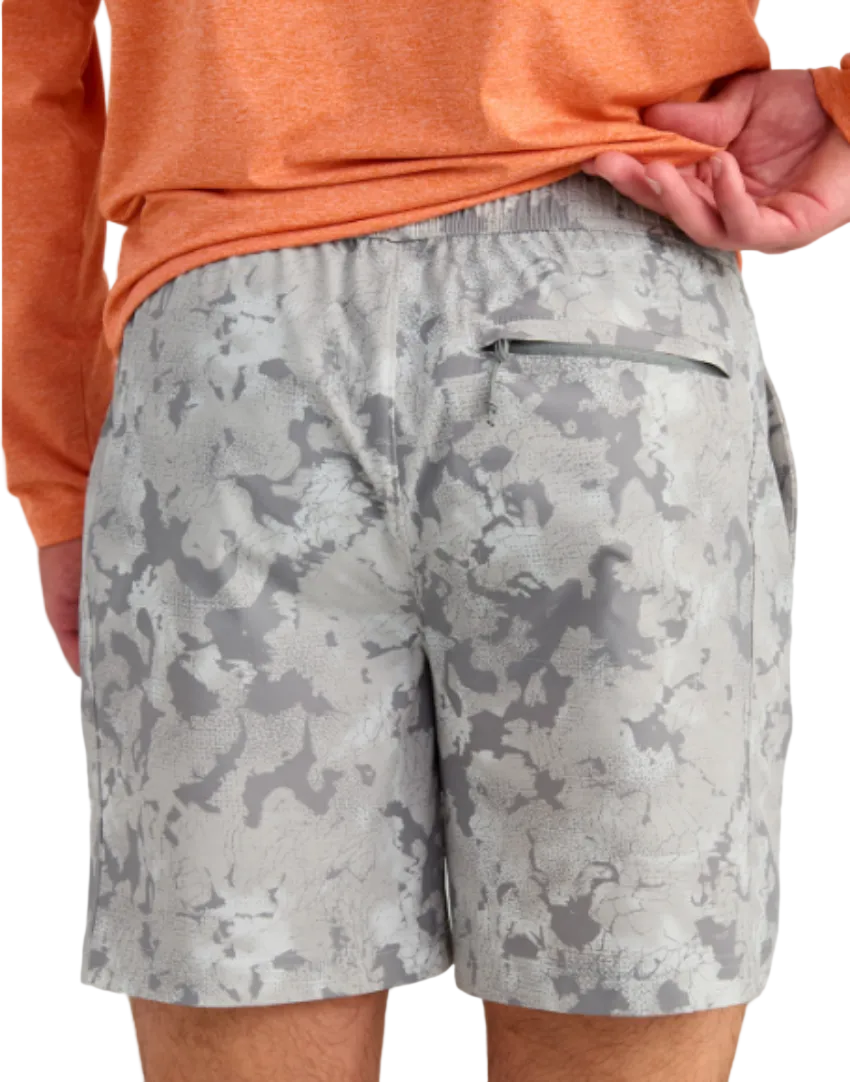 Huk Men's Airweight KC Printed Shorts Sharkskin