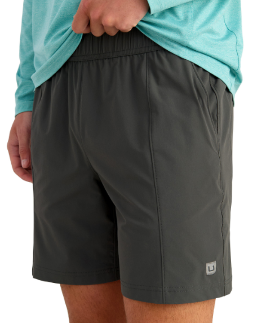 Huk Men's Airweight Shorts Dark Shadow