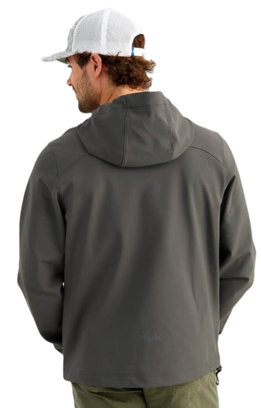 Huk Men's Breaker Hooded Pullover Anchor