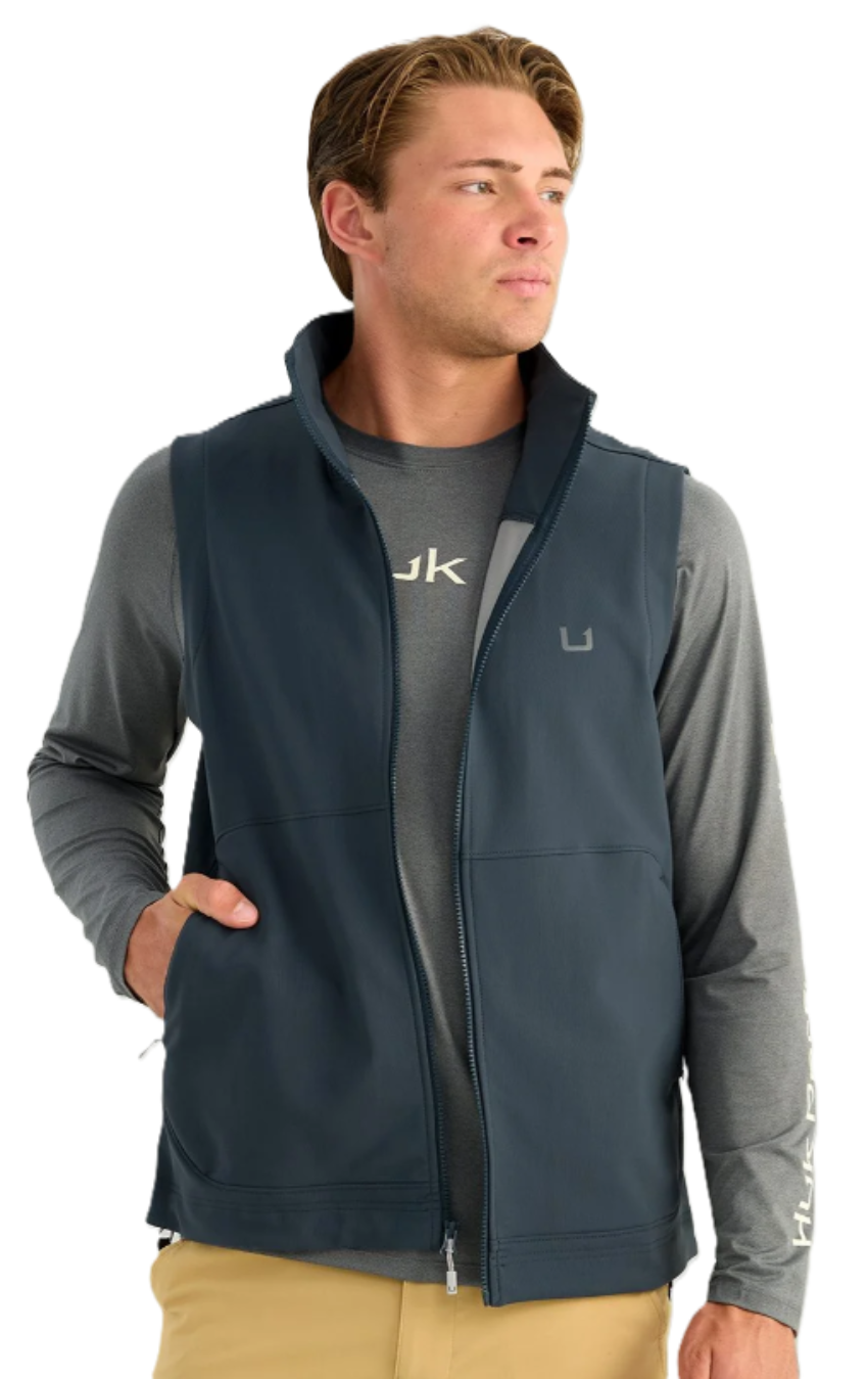 Huk Men's Breaker Vest Sea Storm