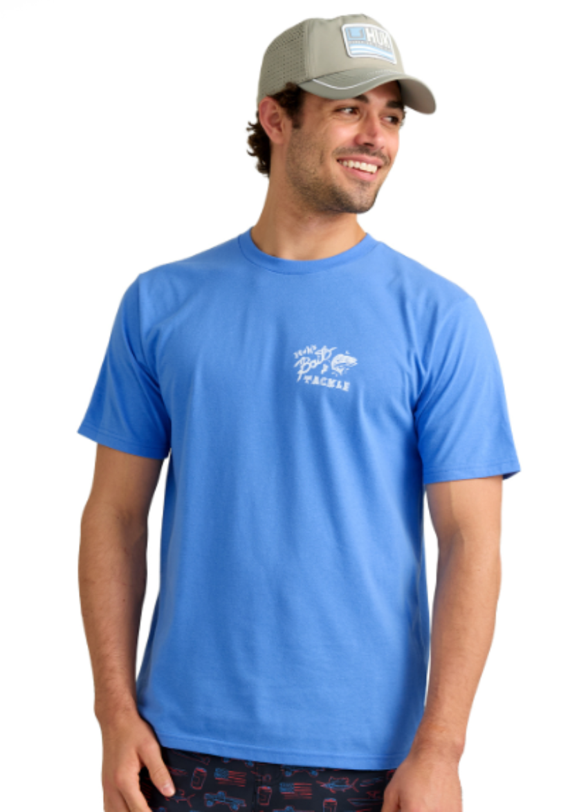 Huk Men's Huk Bait SS Tee Regatta