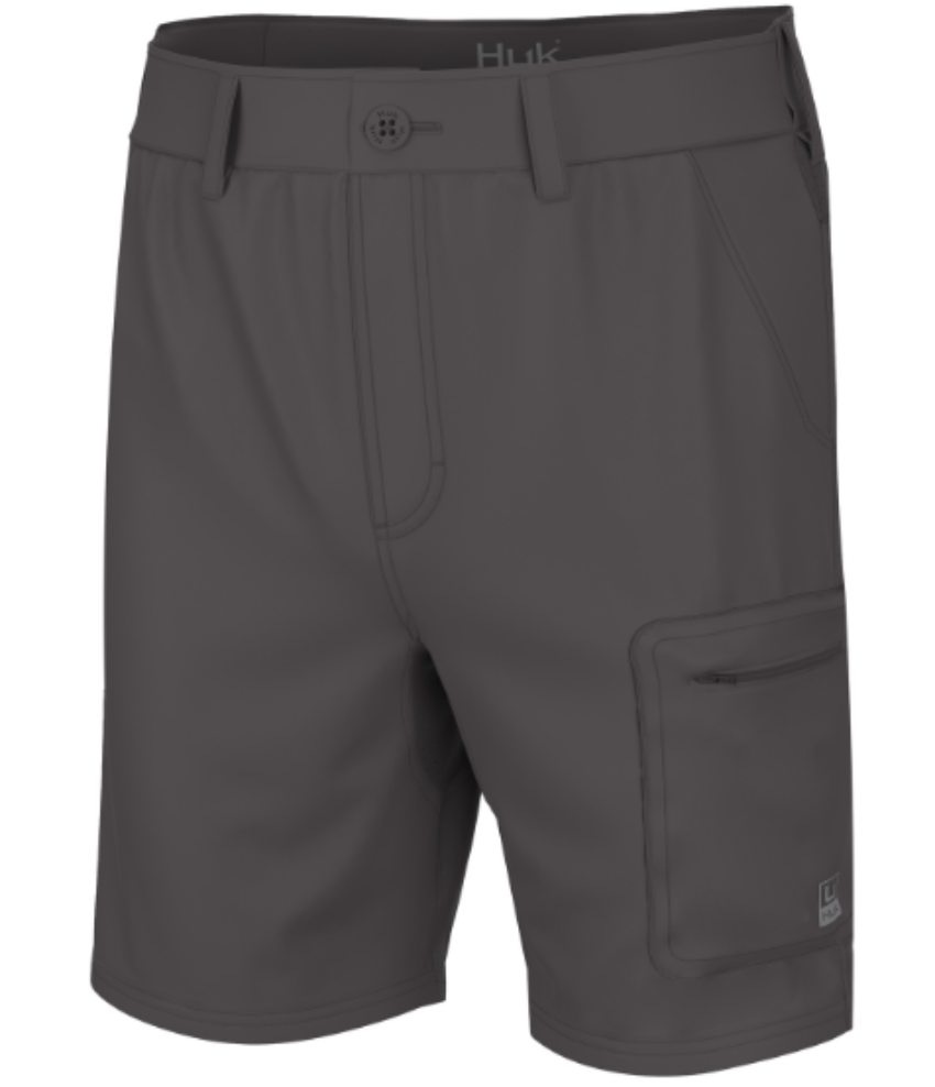 Huk Men's Next Level 7" Shorts Iron
