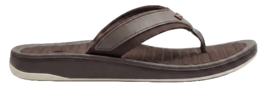 Huk Men's Rogue Island Performance Flip-Flop Mud