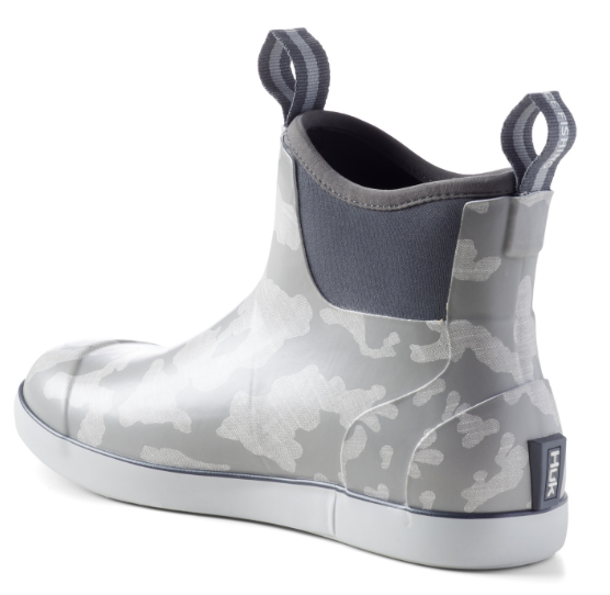 Huk Men's Rogue Wave Camo Boot Overcast Grey