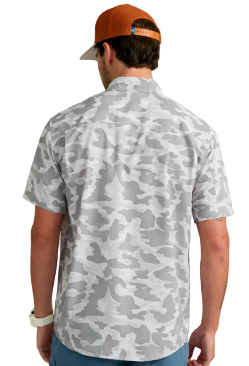 Huk Men's TidePoint Printed SS Shirt Seagull