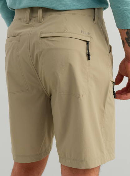 Huk Men's Watershed Fishing Shorts Mudminnow