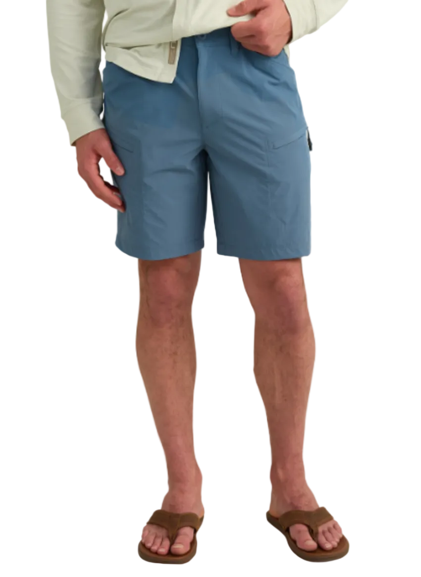 Huk Men's Watershed Fishing Shorts Stormy Blue