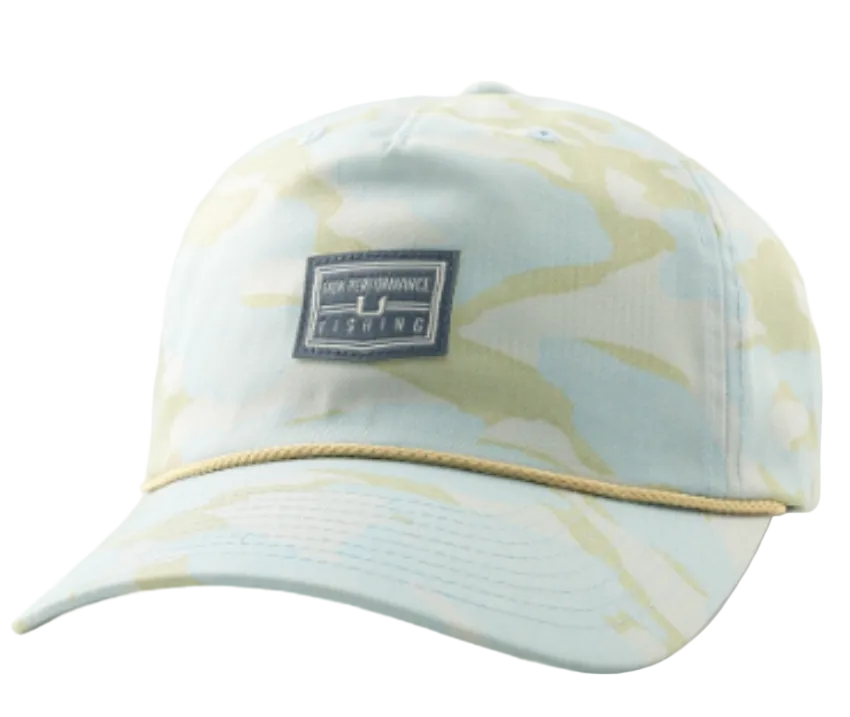 Huk Printed Unstructured Hat Pale Algae