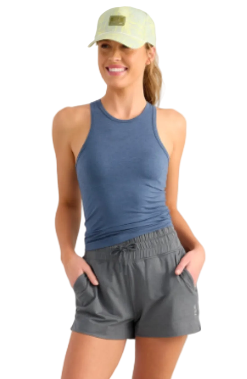 Huk Women's Bayside Shorts Anchor Heather