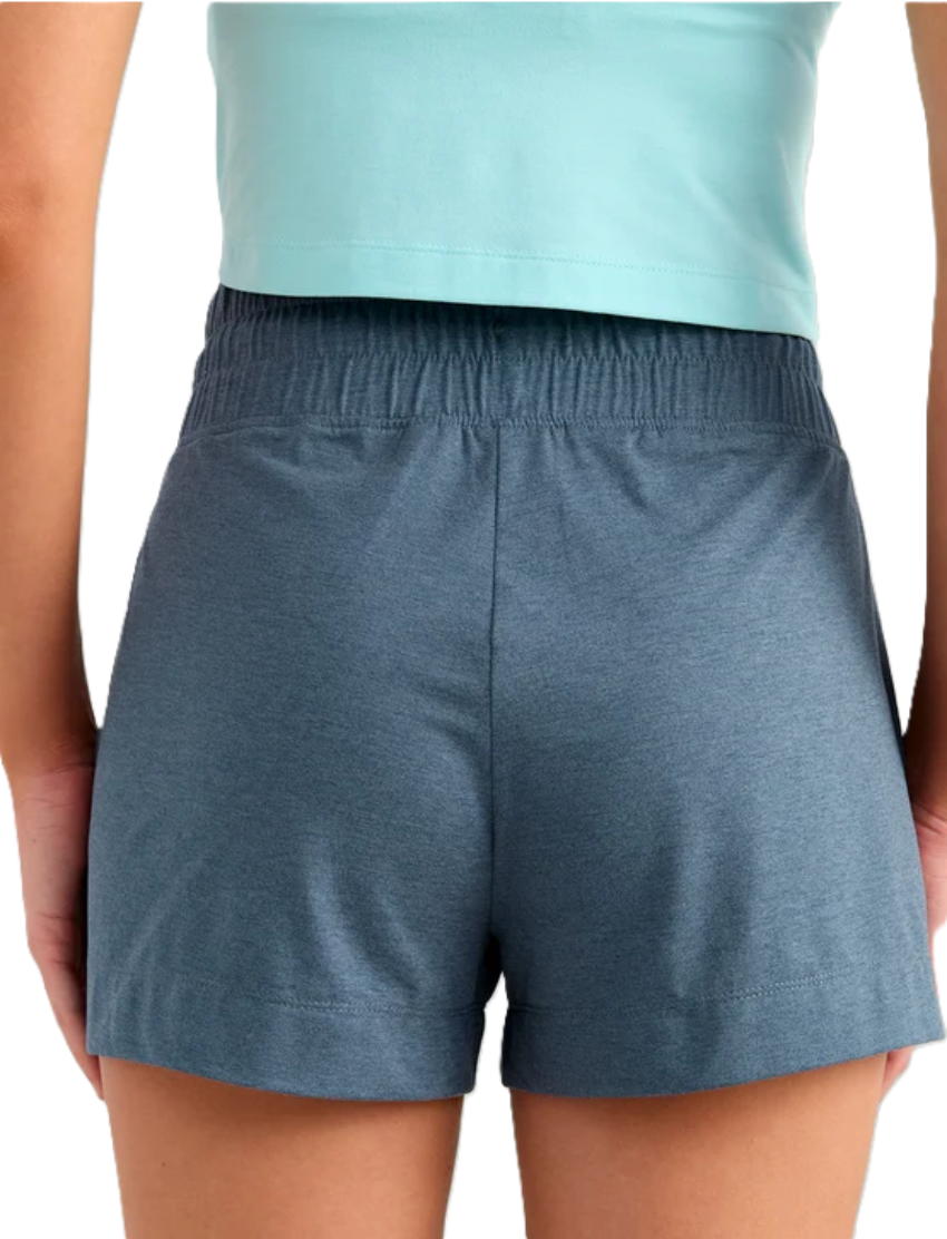 Huk Women's Bayside Shorts Vintage Indigo Heather
