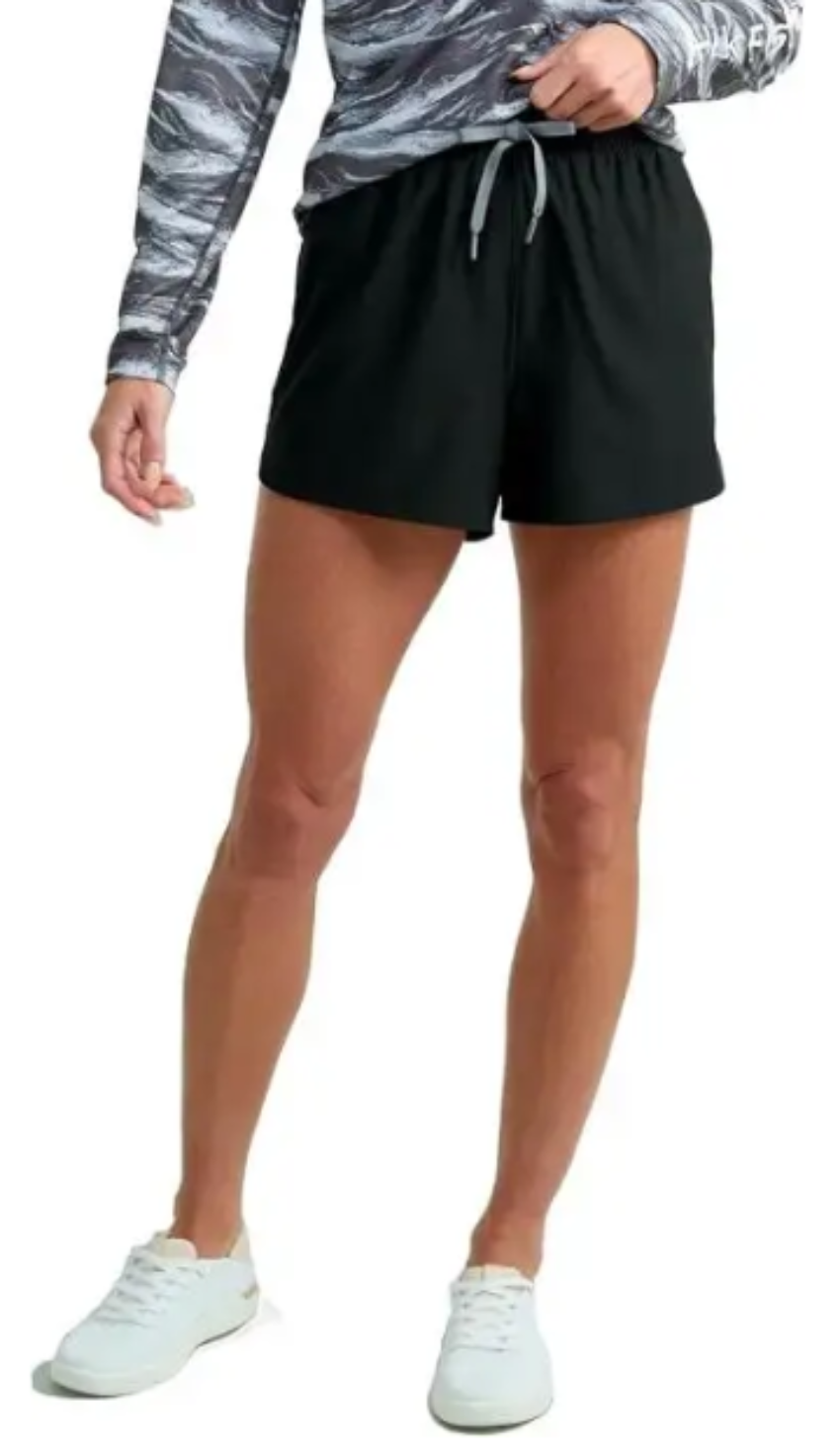 Huk Women's Pursuit Volley Shorts Black