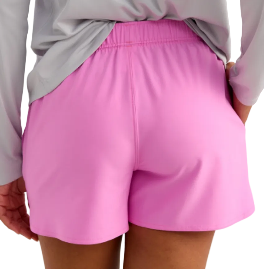 Huk Women's Pursuit Volley Shorts Bright Pink