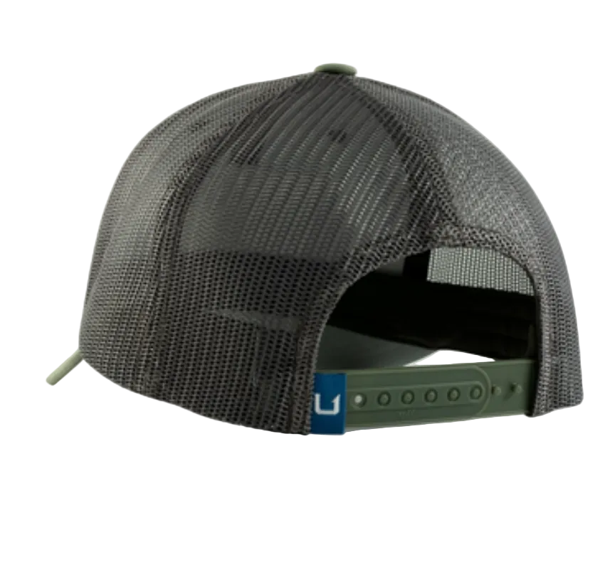 Huk and Bars Trucker Hat Moss