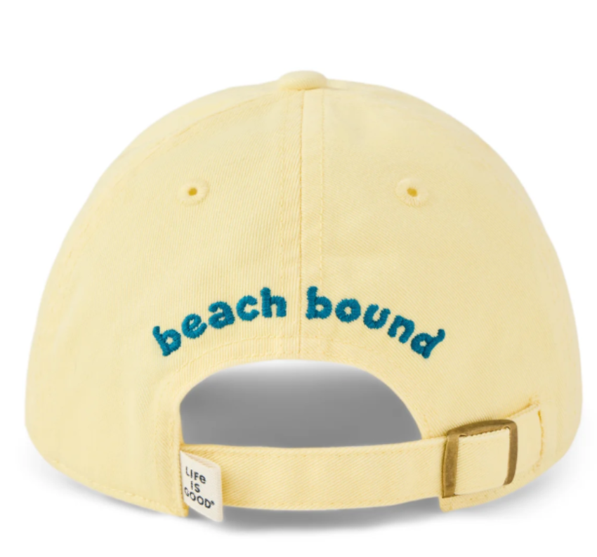 Life Is Good Kids The Beach Kids Chill Cap Sandy Yellow