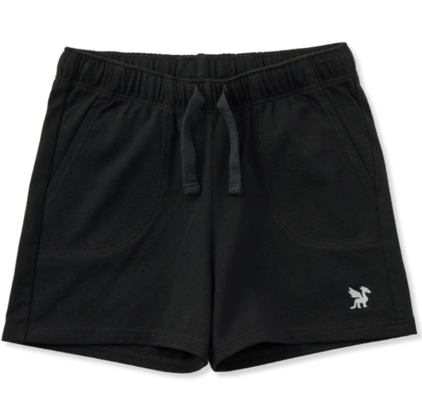 Life Is Good Toddler Solid Playtime Shorts True Black