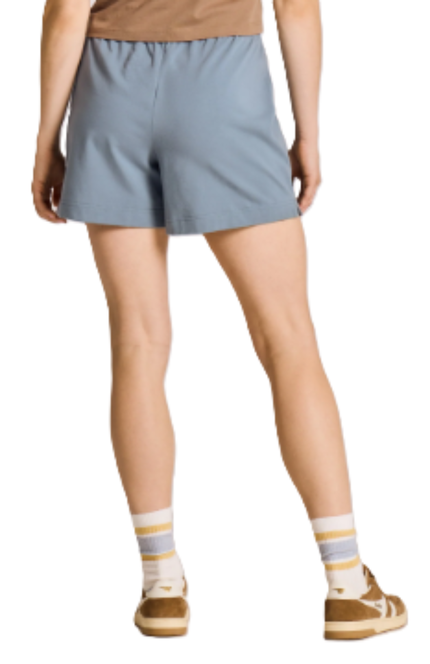 Life Is Good Women's Solid Crusher-FLEX Shorts Slate Blue