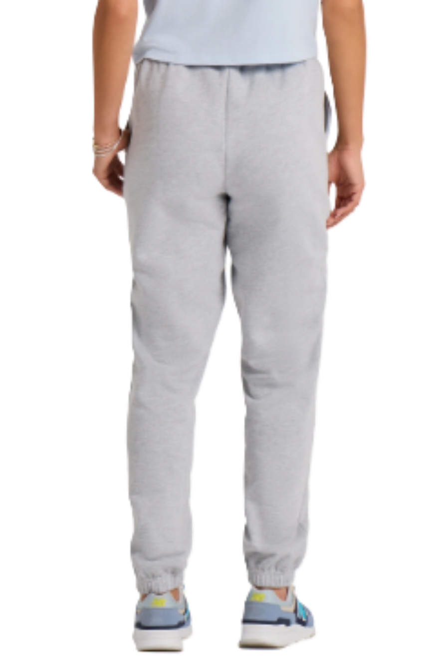 Life Is Good Women's Solid Good Vibes Fleece Jogger Heather Gray