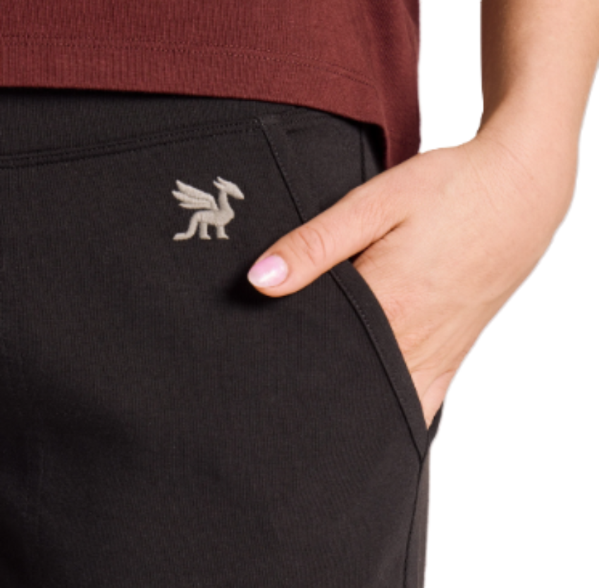 Life is Good Women's Solid Crusher-FLEX Joggers True Black