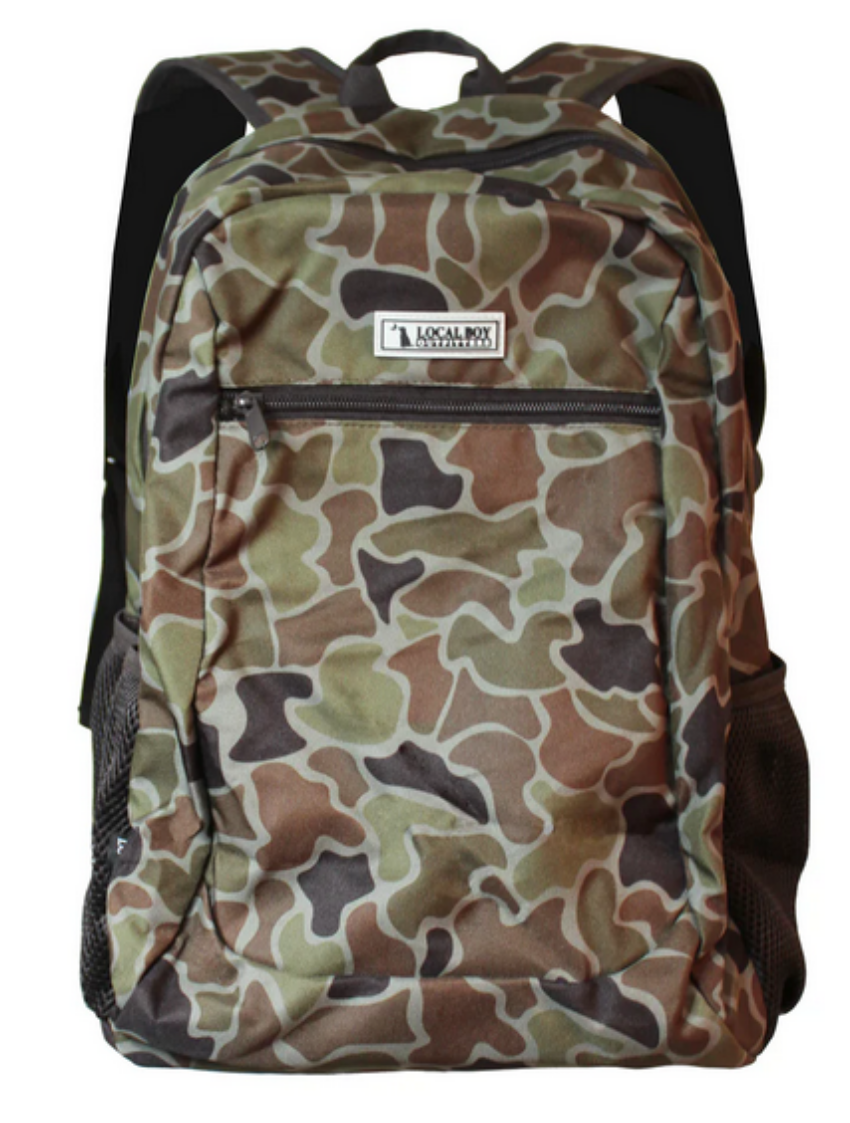 Local Boy Backpack Camo