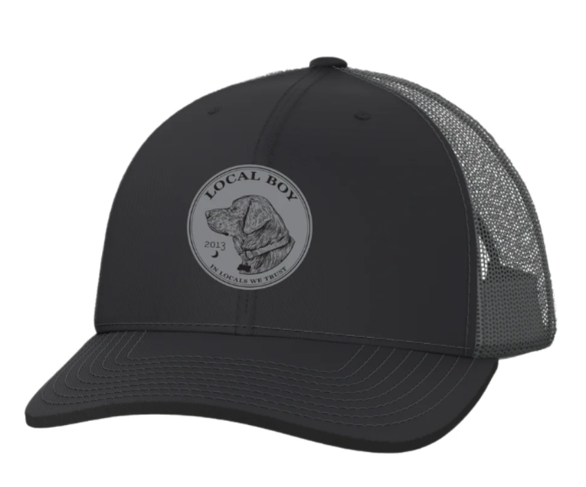 Local Boy In Locals We Trust Trucker Hat Black