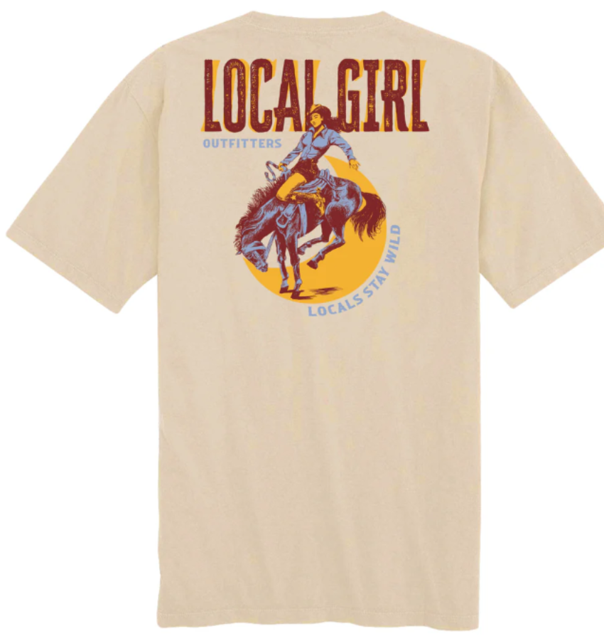 Local Boy LG Youth Stay Wild SS Tee Latte