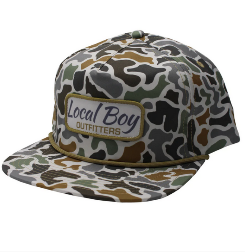 Local Boy Local Insignia Low-Profile Rope Hat Camo