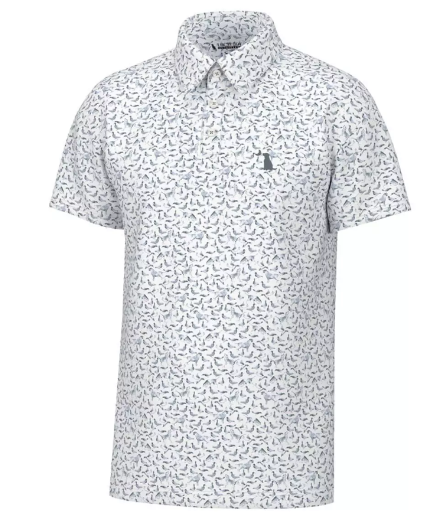 Local Boy Men's Dirty Myrtle Polo Duck Dog