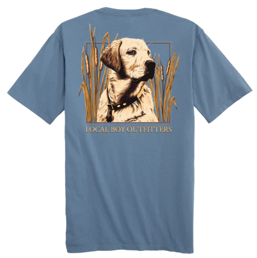 Local Boy Men's Marsh Lab SS Shirt Slate