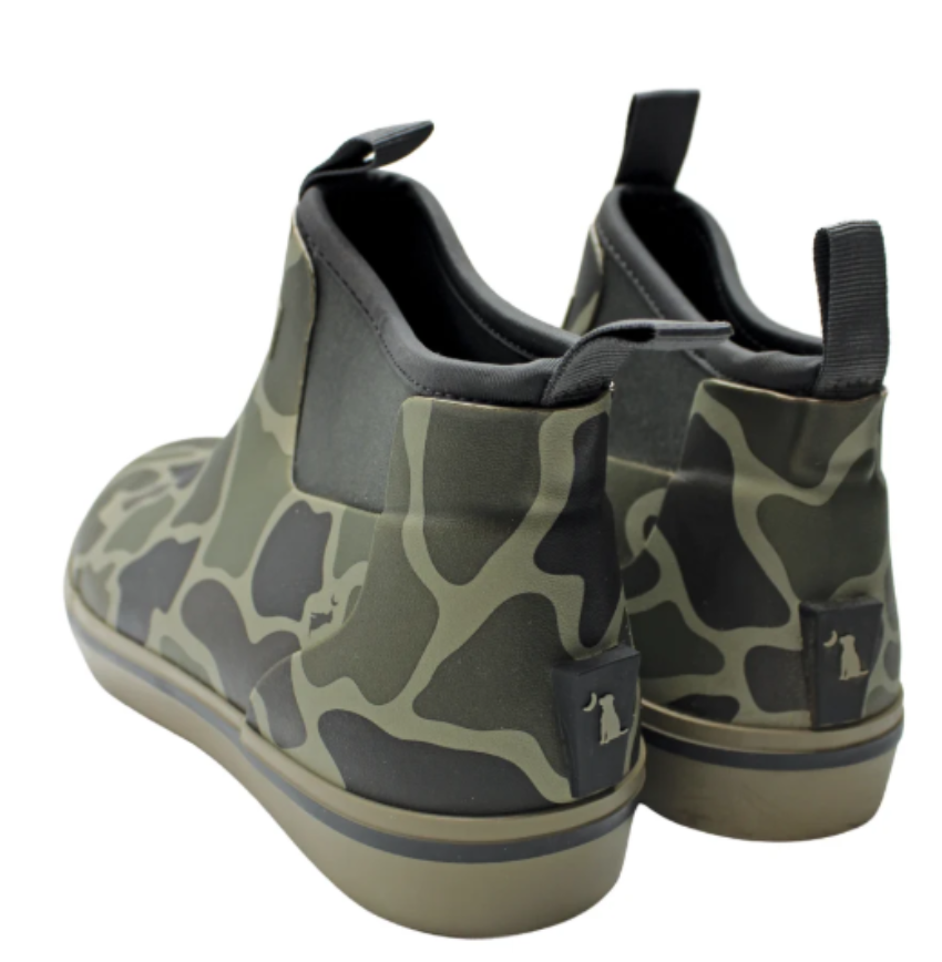 Local Boy Men's Rubber Boots Brush Camo