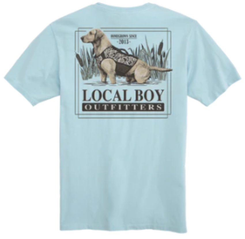 Local Boy Toddler Marsh Hunt SS Shirt Chambray
