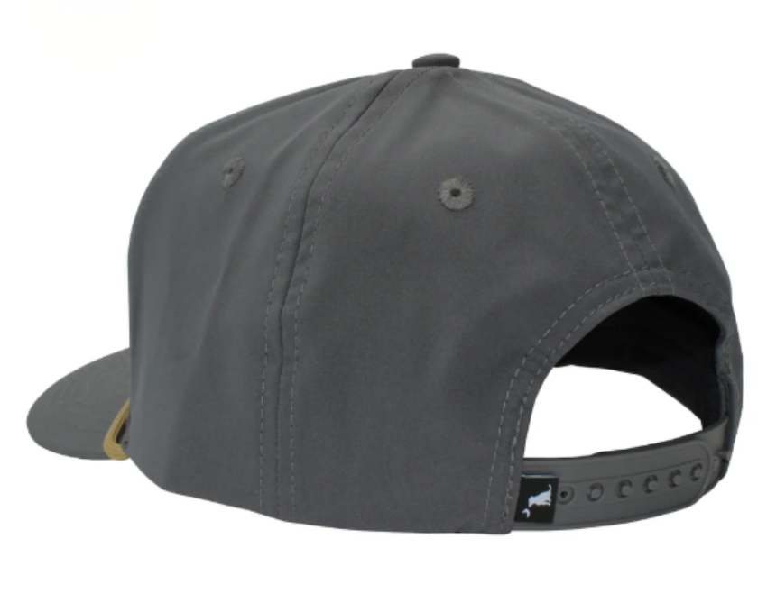 Local Boy Vintage Redfish Patch HC Rope Hat Charcoal