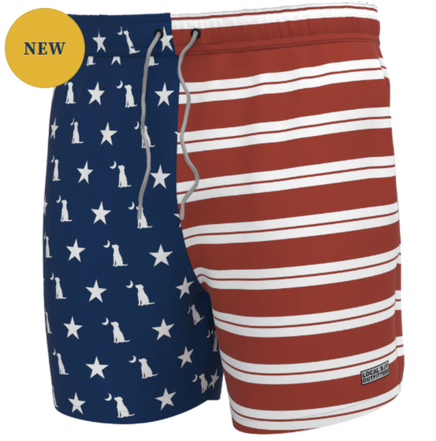 Local Boy Youth Bayview Swim Trunks American Local