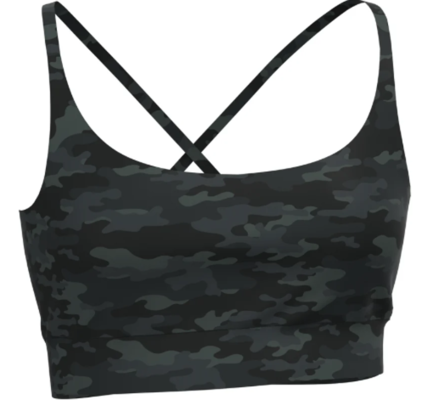 Local Girl Women's Sports Bra Multicam