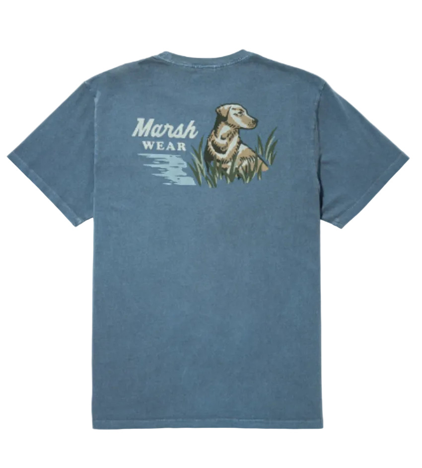 Marsh Wear Heritage Lab SS Shirt Bluefin