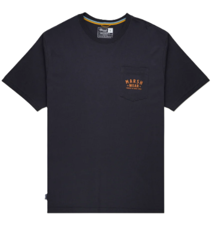 Marsh Wear Men's Alton Camo SS Shirt Black
