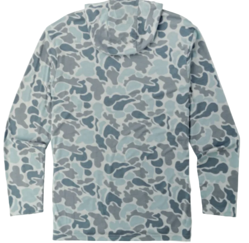Marsh Wear Men's Buxton Tech Hoodie Silver Mallard Camo