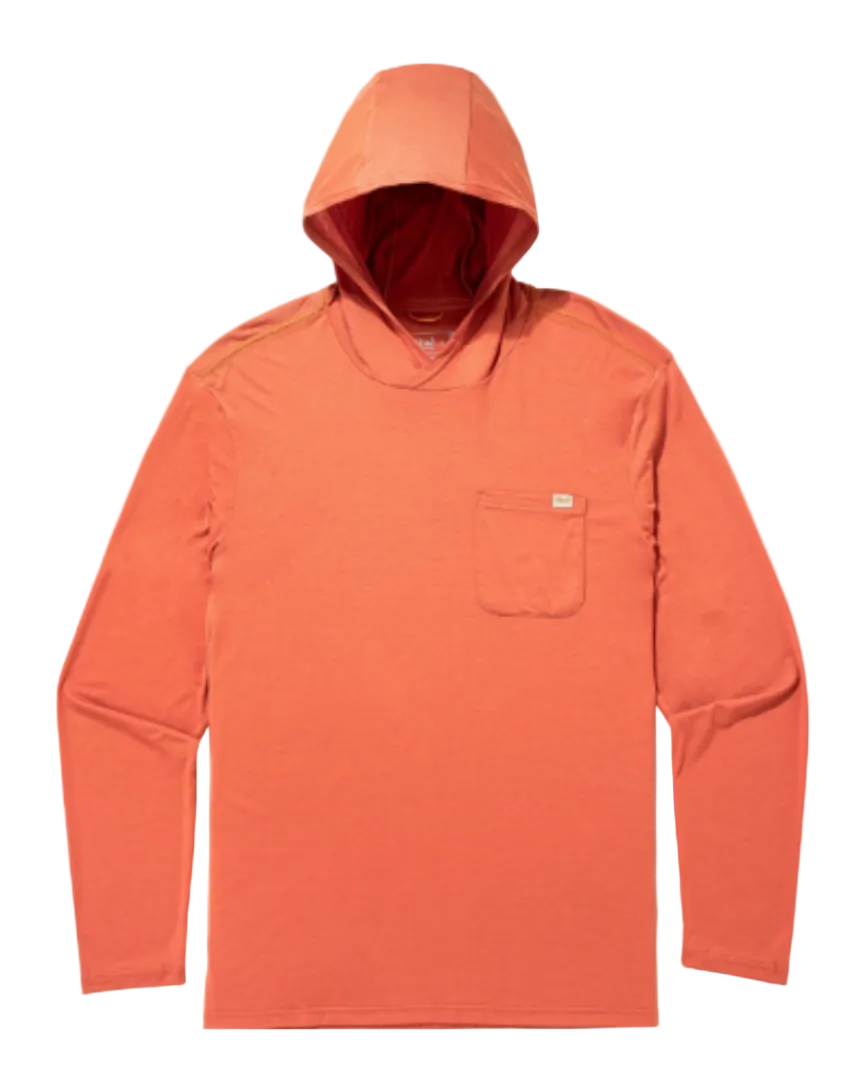 Marsh Wear Men's Buxton Tex Hoodie Lobster Heather