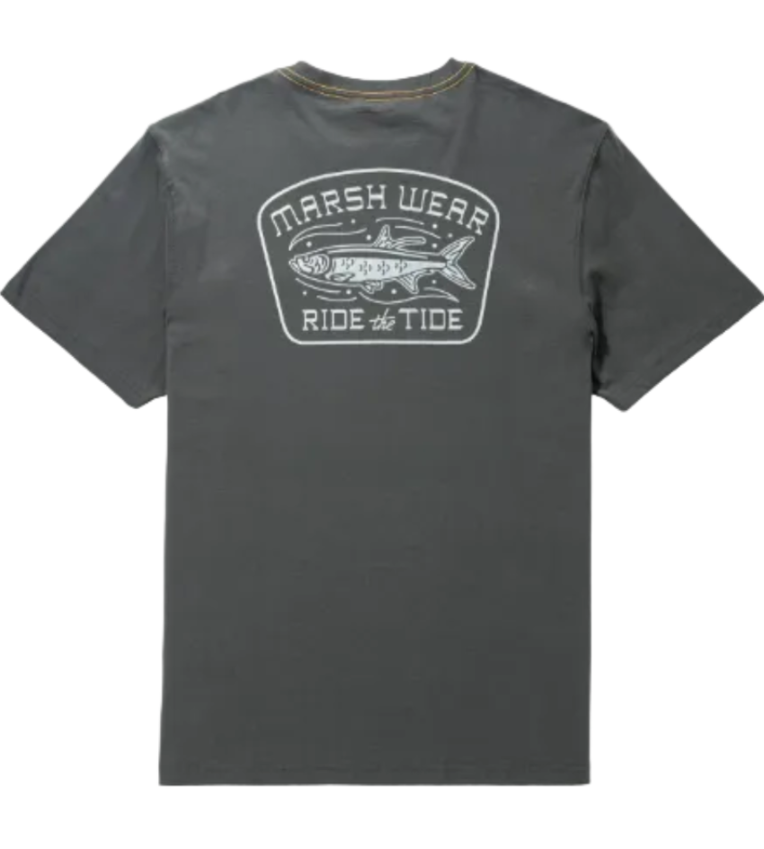 Marsh Wear Men's Current SS Shirt Ash